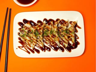 Gyoza s krevetamy