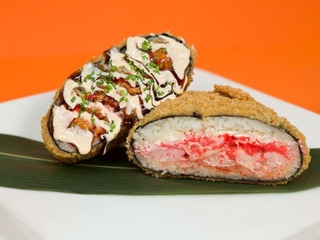 Sushi Burger s krevetou
