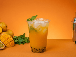 Domácí limonáda mango-maracuja