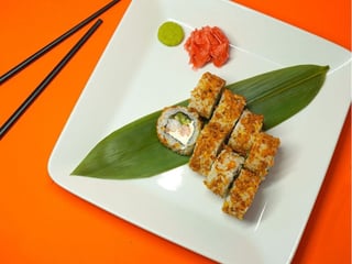 Crunch roll s krevetou