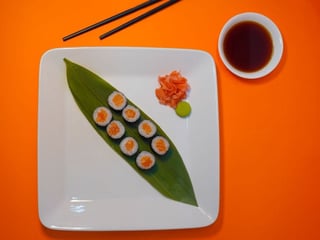 Maki s lososem