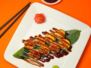 Zapečený kuřecí roll