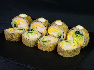 Roll Cezar w tempurze (8 szt)