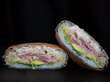 Sushi-Burger z tuńczykiem
