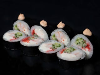 Futomaki z krewetkami (8szt)