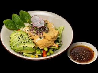 TOFU AVOCADO SALAD