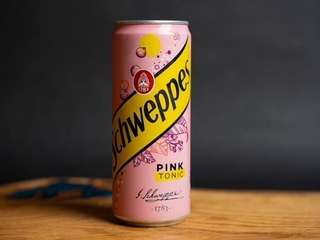 Schweppes pink tonic
