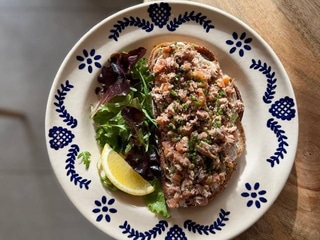 Triple fish sandwich