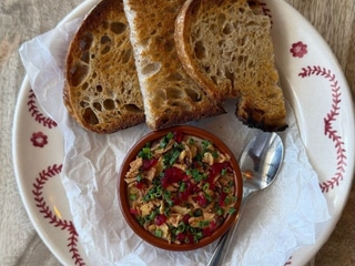 Cod liver pâté