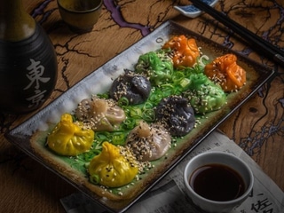 Dim Sum Szpinak z Miso