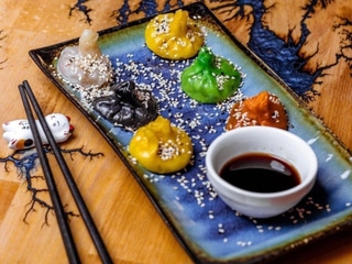 Dim Sum Pikantne Grzyby Azjatyckie