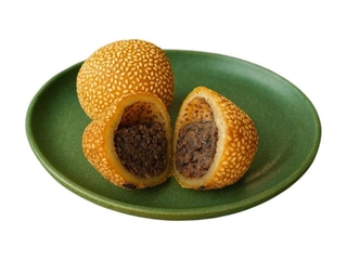 Sezamové koule s červenými fazolemi a kokosem (2ks)