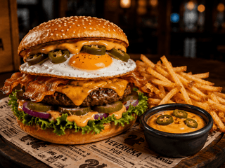 Veverička Hot Beef & Eye Burger 580 g