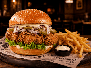 Chicken Crispy Burger  - Kuracie