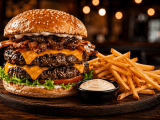 Lumberjack Double burger 600 g