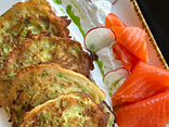 Кабачкові панкейки/Zucchini pancakes