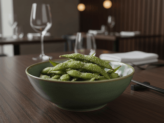 Edamame z solą morską