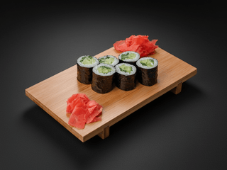 Hosomaki ogórek 6 szt.