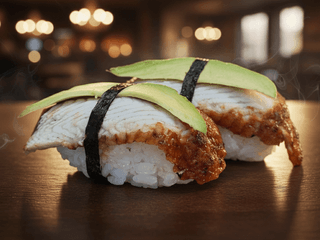 Nigiri węgorz z awokado 2 szt.
