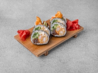 Futomaki krewetka w tempurze