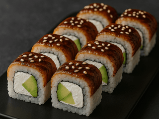 Philadelphia węgorz grillowany 8 szt