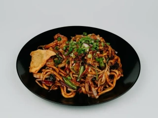 Udon smażony Krewetki 