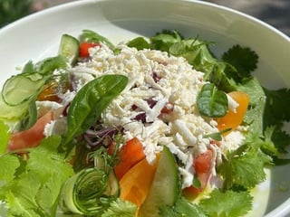 Овочевий з бринзою та кінзою