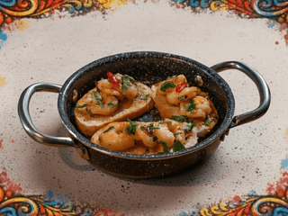 Tapas z krewetkami 