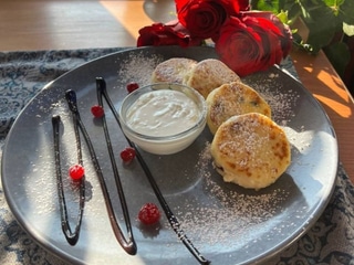 Сирники з джемом