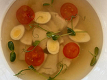 Заливне з куркою