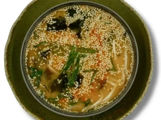 Zupa Miso Kimchi