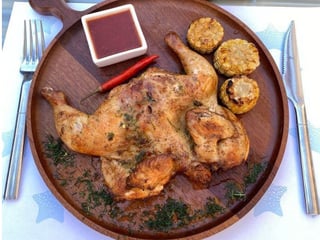 Кукурудзяне курча на грилі