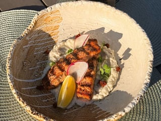 Стейк з лосося