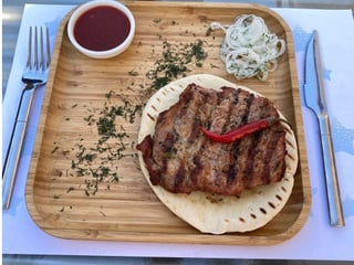 Стейк із свинини