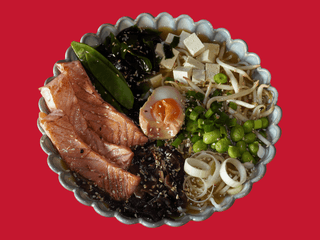 Ramen z Łososiem