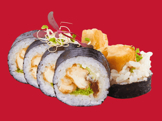 Futomaki z Kalmarem w Tempurze 6 szt