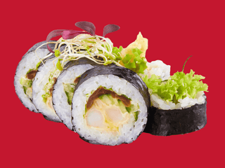 Futomaki z Krewetką w Tempurze 6 szt