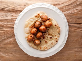 Печериці на мангалі