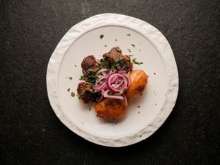 Казан кебаб з бараниною