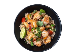 Морський рис WOK з кокосовим соусом