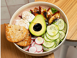Breakfast bowl z węgorzem