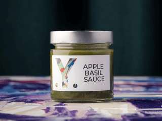 Apple basil sauce