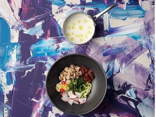 Окрошка з куркою