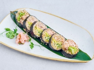 Łosoś pieczony / Salmon baked