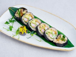 Krewetka w tempurze / Tempura schrimp in futomaki
