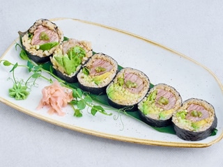 Tuńczyk bluefin smażony w pieprzu / Pan-fried bluefin tuna with pepper