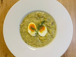 Staročeská kulajda so Sous - vide