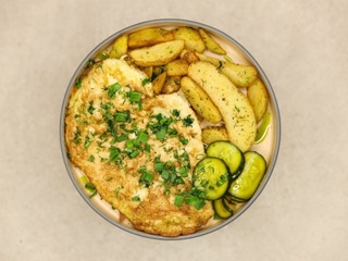 Відбивна з картоплею по-селянськи