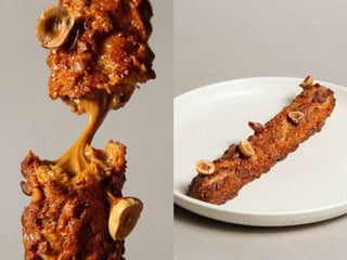 Кроклер фундук-згущене молоко