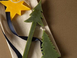 Набір медових свічок «Ялинки»